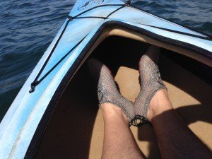 Kayaking with PaleoBarefotos